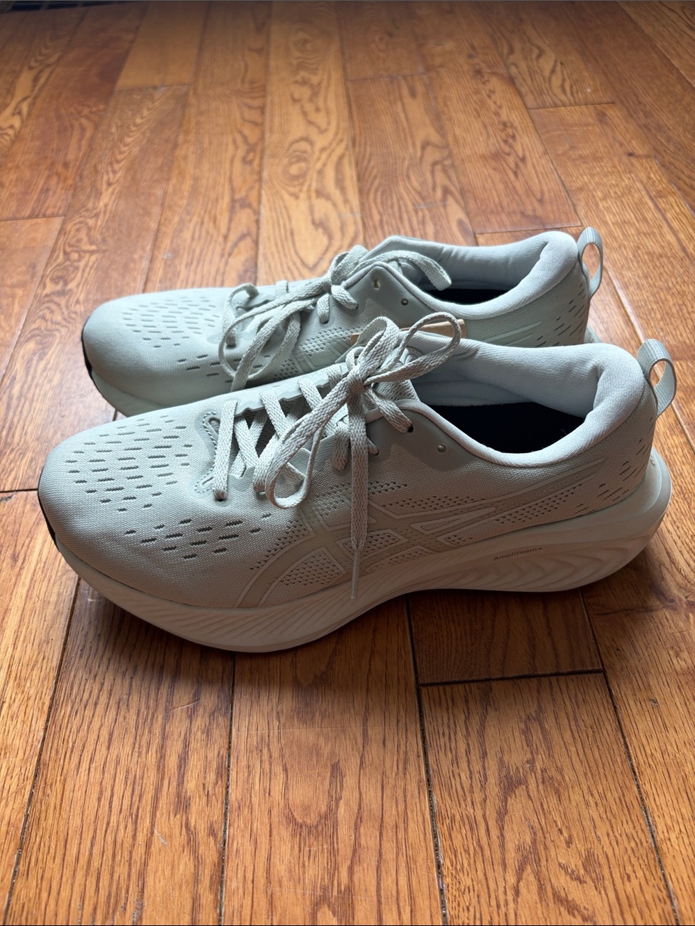 Asics Men’s Athletic Running Shoes in Light Beige